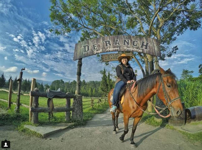 De Ranch : Wahana Wisata Berkuda di Bandung